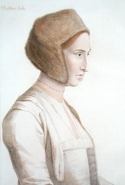 Mother Jackson, nurse to the future Edward VI, engraved by Francesco Bartolozzi by Hans (after) Holbein the Younger
