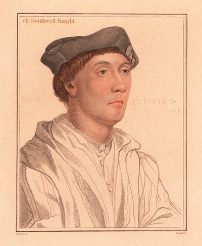 Sir Richard Southwell, English Privy Councillor by Hans (after) Holbein the Younger
