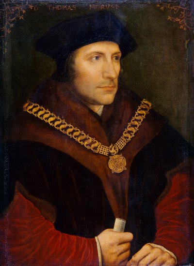 Sir Thomas More c.1600 by Hans (after) Holbein the Younger