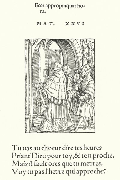 The Canon (engraving) by Hans (after) Holbein the Younger
