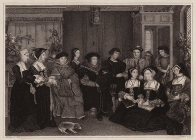 The Family of Sir Thomas More by Hans (after) Holbein the Younger