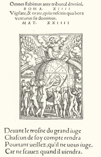 The Last Judgment by Hans (after) Holbein the Younger
