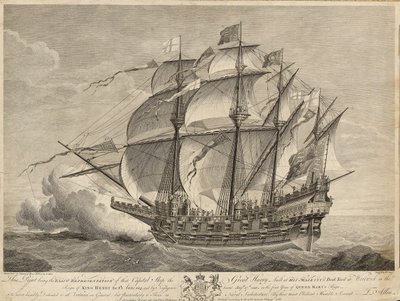 This Print being the Exact Representation of that Capital Ship the Great Harry built at His Majesty