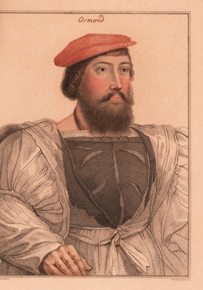 Thomas Boleyn or James Butler, Earl of Ormond by Hans (after) Holbein the Younger