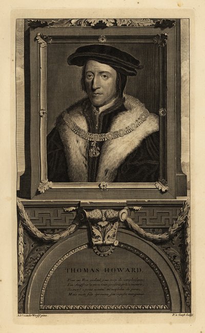 Thomas Howard, 3rd Duke of Norfolk (1473-1554) by Hans (after) Holbein the Younger