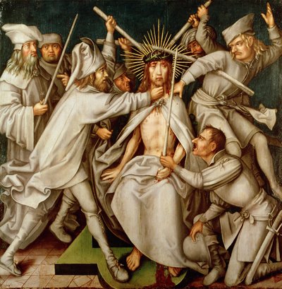 The Flagellation, from the Altarpiece for the Dominikanerkirche by Hans (and workshop) Holbein the Elder