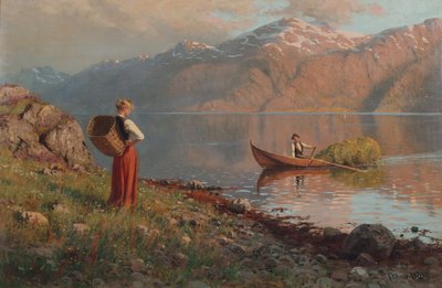 Date by the Fjord by Hans Andreas Dahl