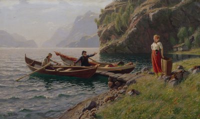 Everyday Life in the Fjords by Hans Andreas Dahl