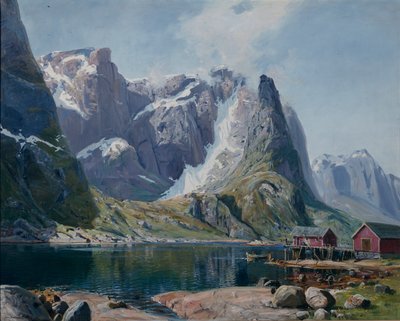Northlandfjord c.1890 by Hans Andreas Dahl