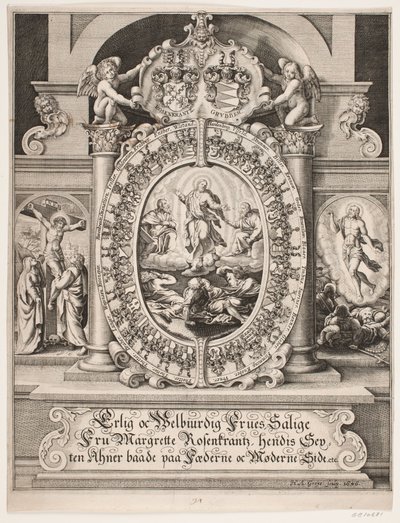The Transfiguration of Christ. Surrounded by Margrethe Rosenkrantz