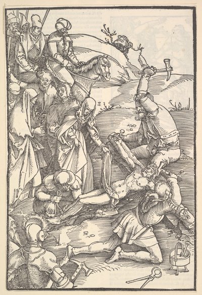 Christ Nailed to the Cross by Hans Baldung