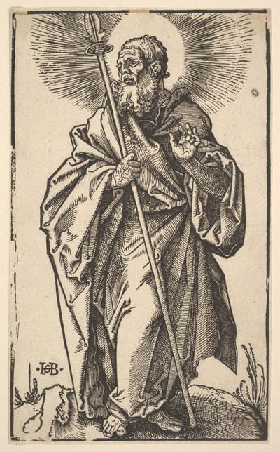 Saint Thomas from Christ and the Apostles, 1519 by Hans Baldung