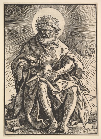 St. John the Baptist Holding the Lamb by Hans Baldung