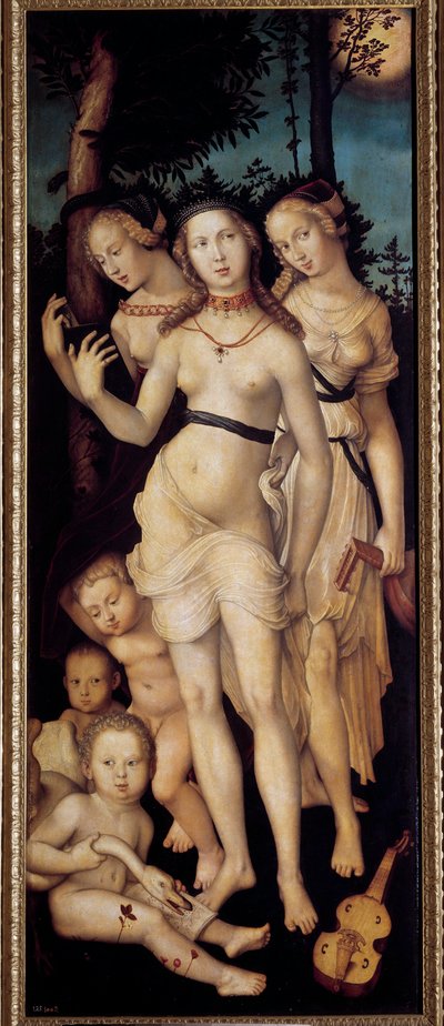 Harmony or the three graces by Hans Baldung Grien
