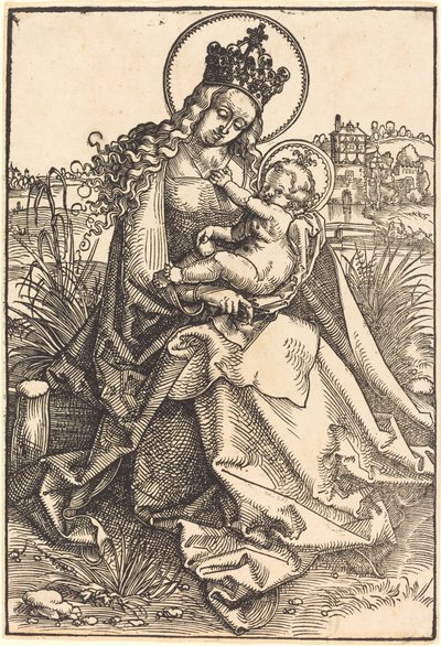 Madonna and Child on the Grassy Bank by Hans Baldung Grien