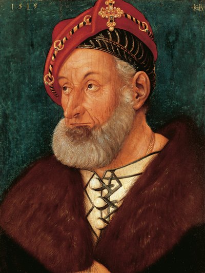 Portrait of Christopher I, Margrave of Baden by Hans Baldung Grien