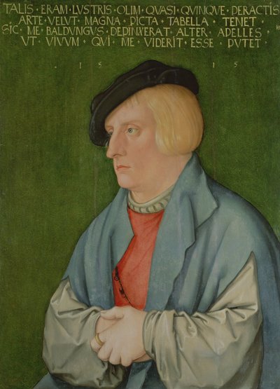 Portrait of a Young Man, 1515 by Hans Baldung Grien