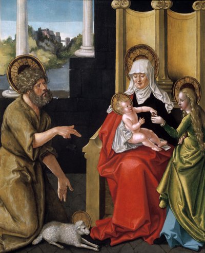 Saint Anne with the Christ Child, the Virgin, and Saint John the Baptist, c1511 by Hans Baldung Grien
