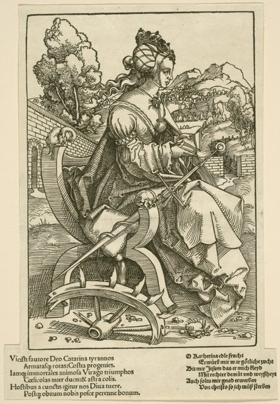 Saint Catherine by Hans Baldung Grien