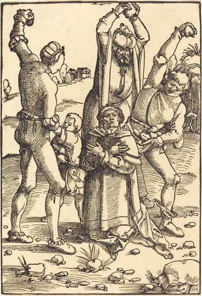 The Stoning of Saint Stephen by Hans Baldung Grien