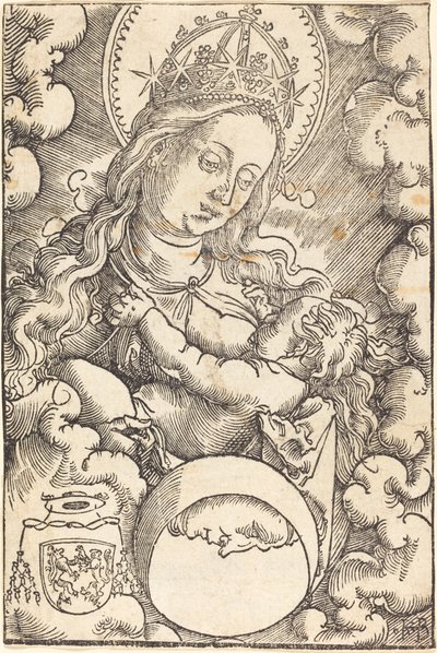 Virgin and Child in the Clouds by Hans Baldung Grien
