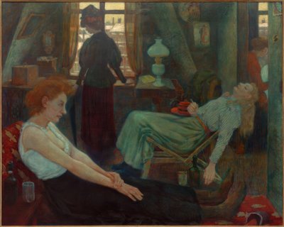Mountain Morning by Hans Baluschek