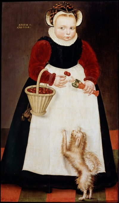 Portrait of a Young Girl, 1584 by Hans Bock the Elder