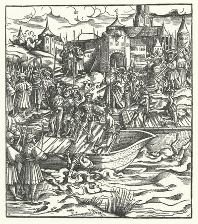 Execution of the Leaders of an Uprising Against the Rule of Archduke Maximilian of Austria in Ghent by Hans Burgkmair