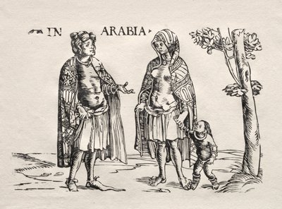 Natives of Arabia and the Indies by Hans Burgkmair