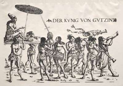 The King of Cochin by Hans Burgkmair