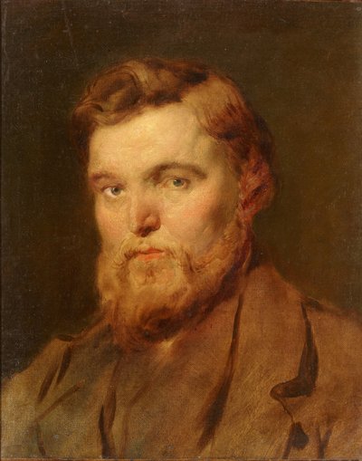 Portrait of Hans Thoma. Study by Hans Canon