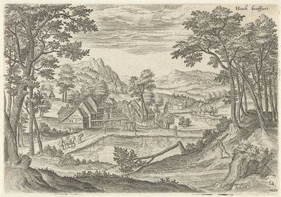 View of Bosvoorde by Hans Collaert (I)