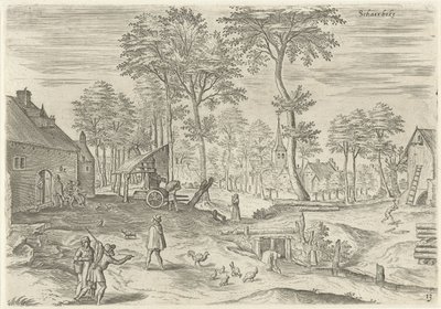 View of Schaerbeek by Hans Collaert (I)