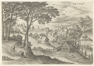 View of Sint-Gillis by Hans Collaert (I)