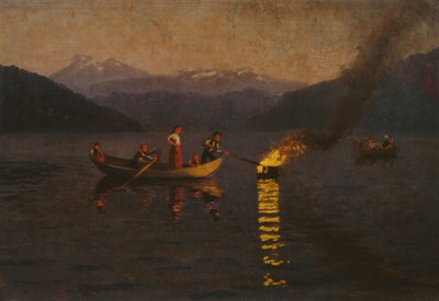 Midsummer Night by Hans Dahl