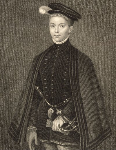Portrait of Henry Stewart (1545-67) Lord Darnley, from 