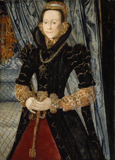 Portrait of a Lady of the Wentworth Family Probably Jane Cheyne by Hans Eworth