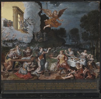 An Allegory of the Wise and the Foolish Virgins by Hans Ewouts