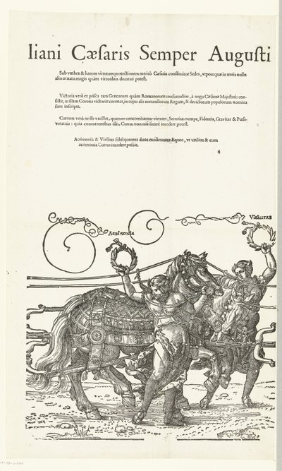 Triumphal Chariot of Emperor Maximilian I (copies after Dürer