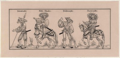 The Defence Counsel Vienna from 1529 (Based on Woodcut by Nikolaus Meldemann) by Hans Guldenmundt