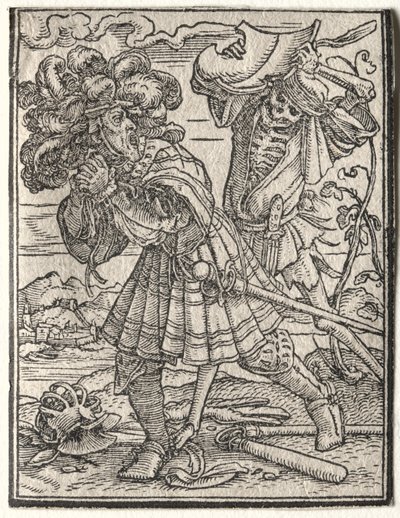 The Dance of Death: The Count or Earl by Hans Holbein