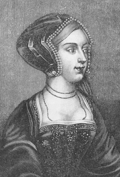 Anne Boleyn (c.1507-36) Second Wife of Henry VIII of England by Hans Holbein der Jüngere