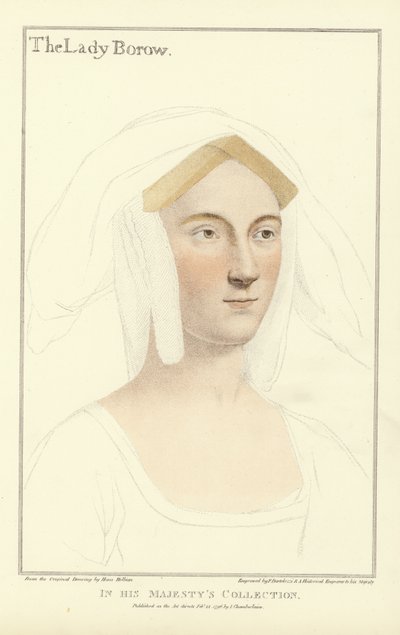 Catherine, The Lady Borough by Hans Holbein der Jüngere