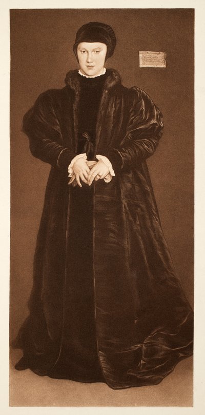 Christina of Denmark, Duchess of Milan by Hans Holbein der Jüngere