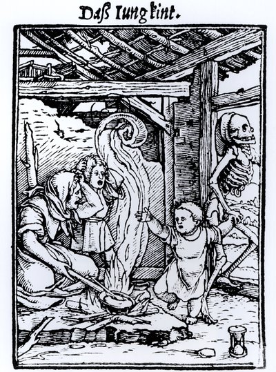 Death Taking a Child, from the 