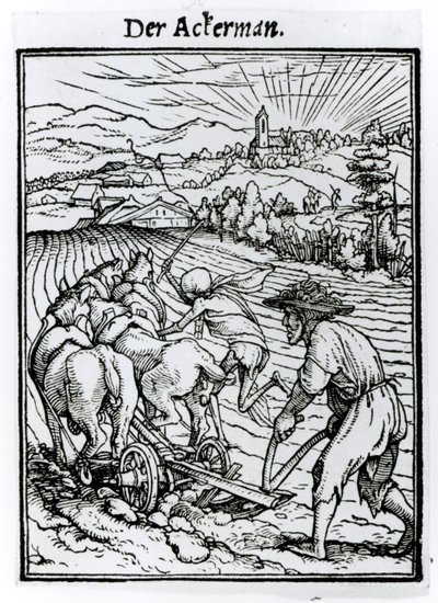Death and the Ploughman, from 