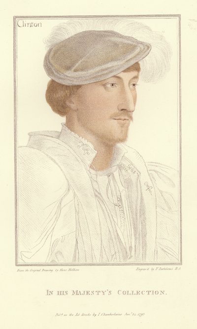 Edward, Lord Clinton by Hans Holbein der Jüngere