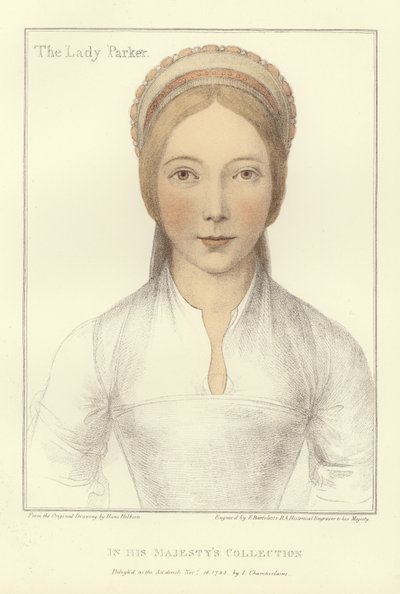 Elizabeth, Lady Parker by Hans Holbein der Jüngere