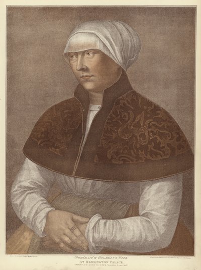 Elsbeth, the Wife of Hans Holbein by Hans Holbein der Jüngere