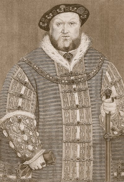 Henry VIII, illustration from 